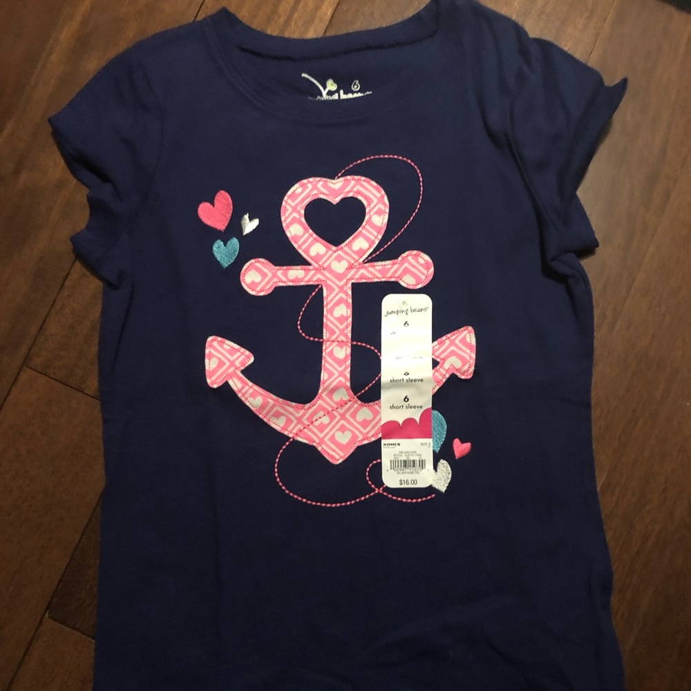 NWT girls spring or summer shirt